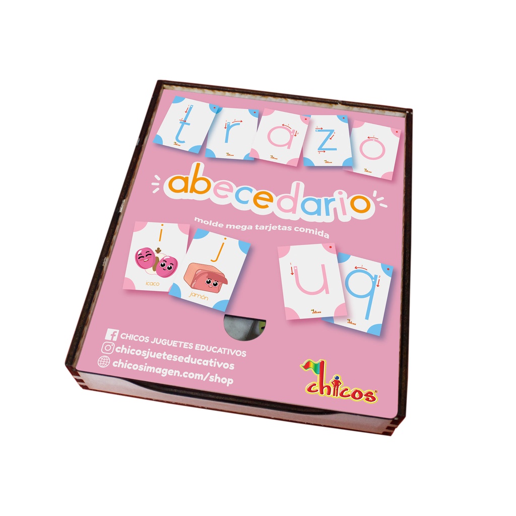 TRAZO ABECEDARIO MEGA TARJETAS MOLDE