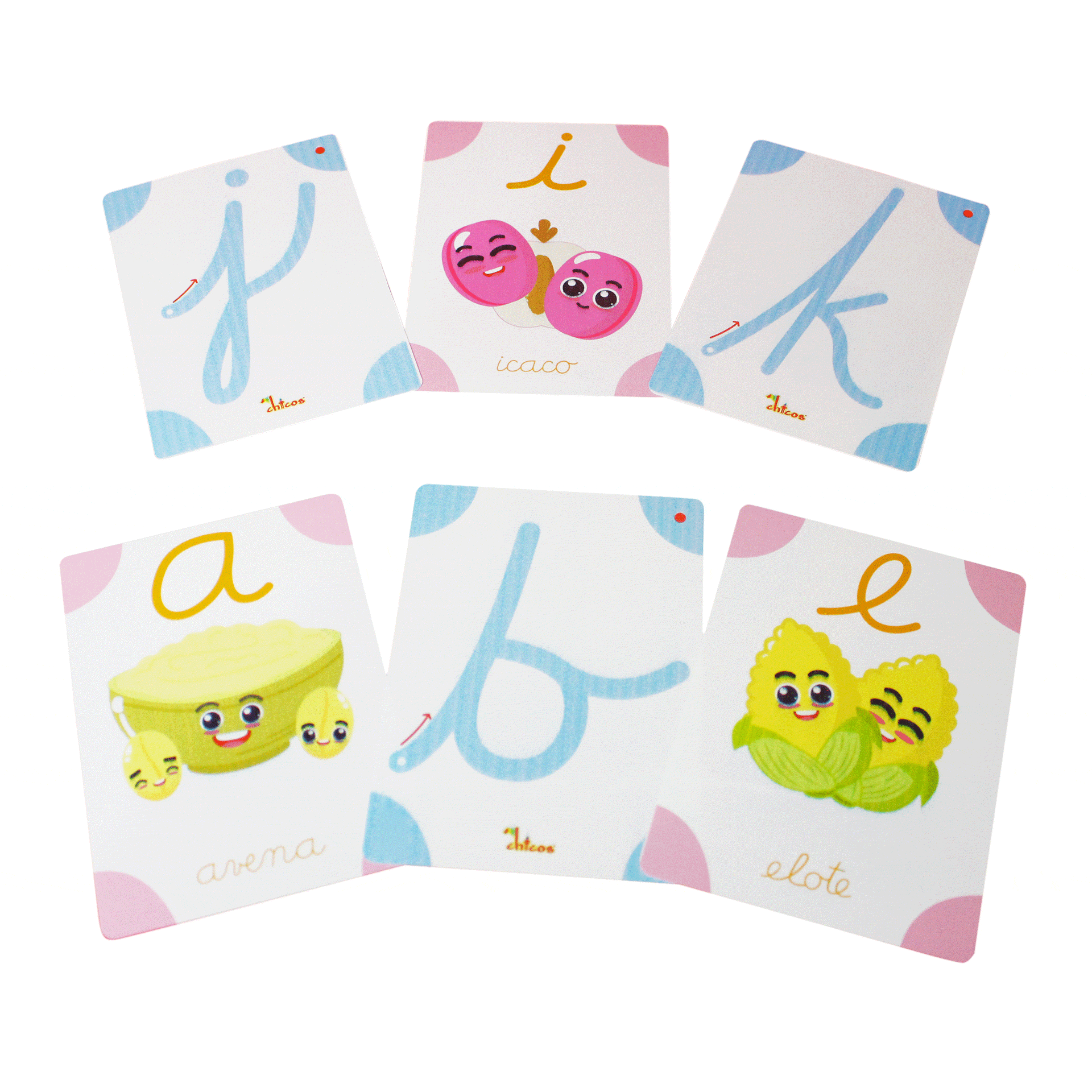 TRAZO ABECEDARIO MEGA TARJETAS CARTA