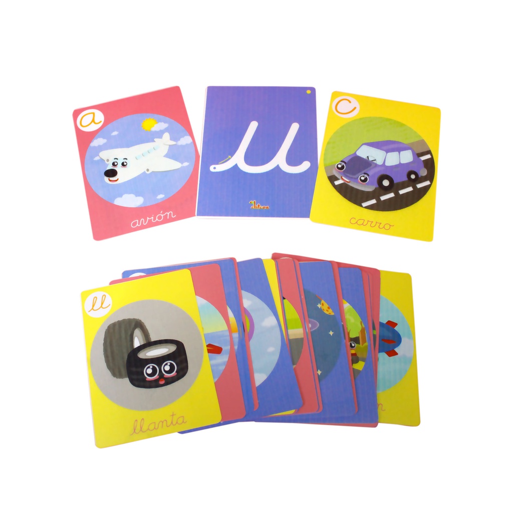 TRAZO ABECEDARIO MEGA TARJETAS CARTA