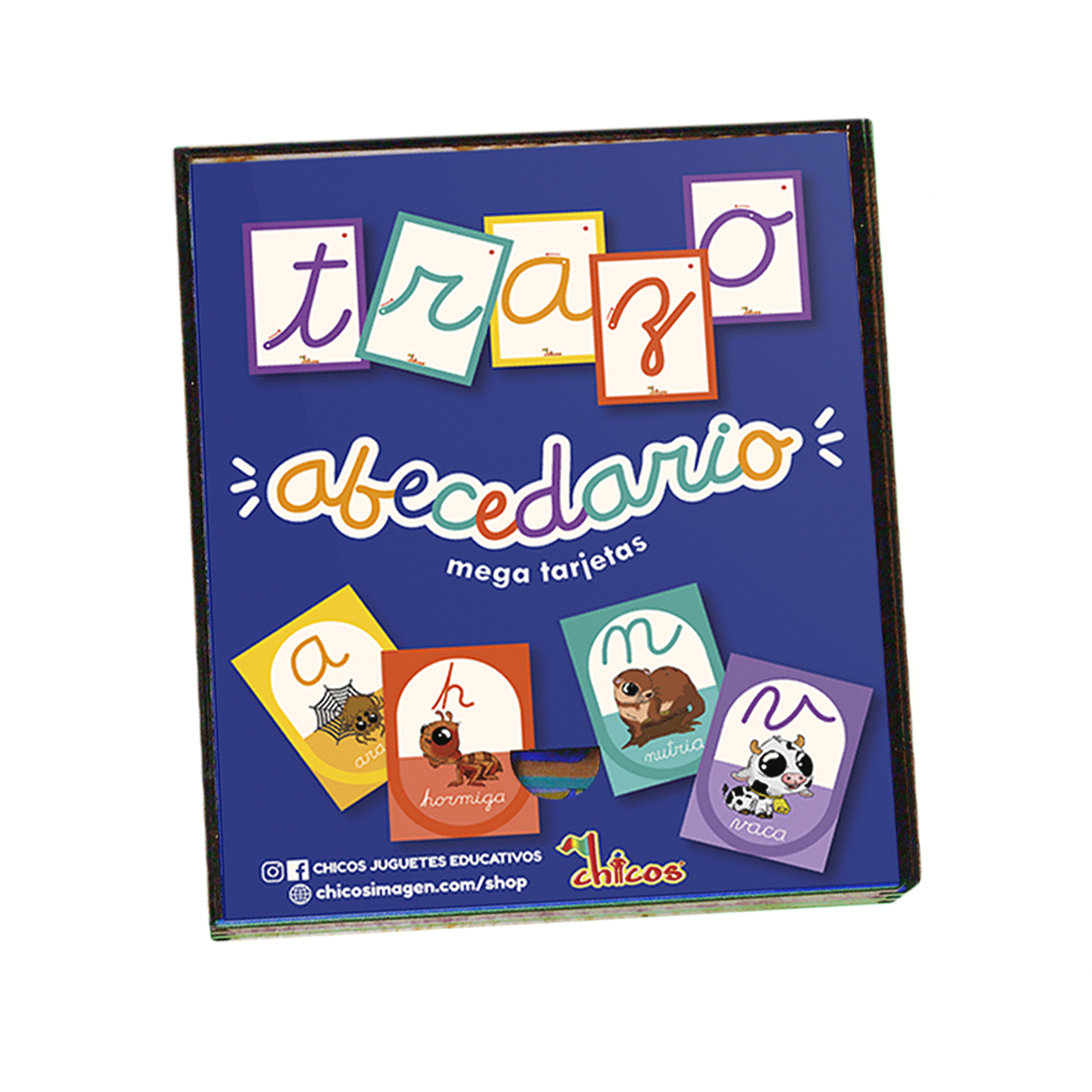 TRAZO ABECEDARIO MEGA TARJETAS CARTA