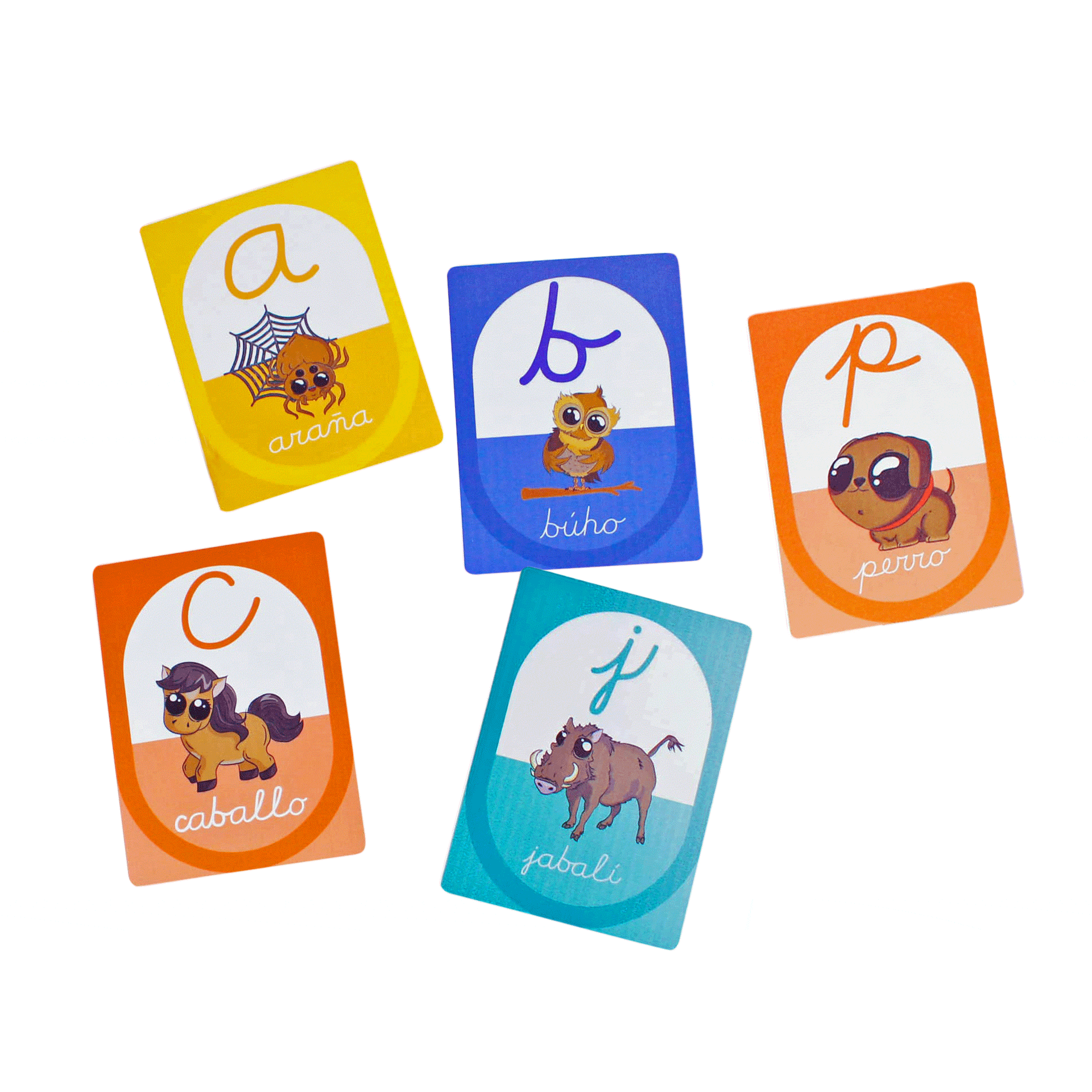 ABECEDARIO MEGA TARJETAS 28 PCS.