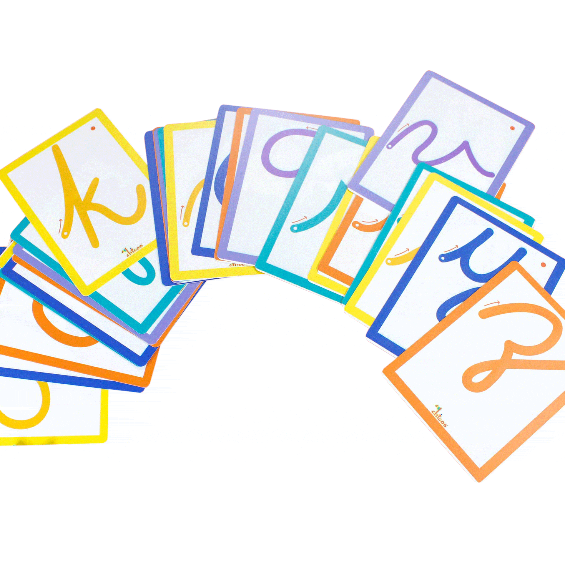 ABECEDARIO MEGA TARJETAS 28 PCS.