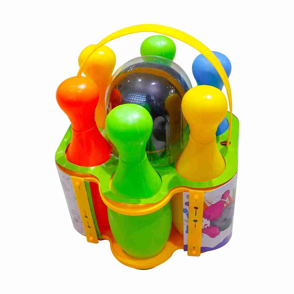 BOLICHE PLASTICO 7 PCS. 24 CMS