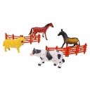 BOLSA ANIMALES GRANJA 8 PCS.