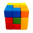 CUBO TETRIS MADERA