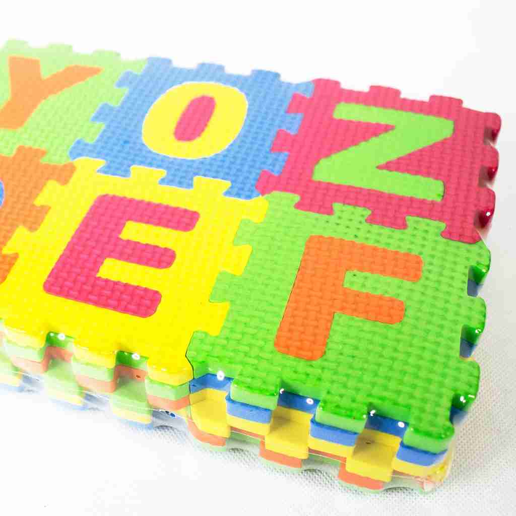 CUBOS ABECEDARIO EN ESPAÑOL FOAMMY 36 PCS