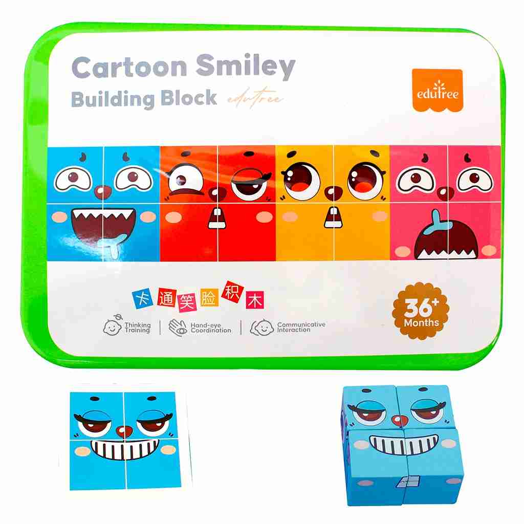 CUBOS EMOCIONES MADERA
