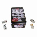 DOMINO CLASICO DOBLE 12 CAJA METAL 