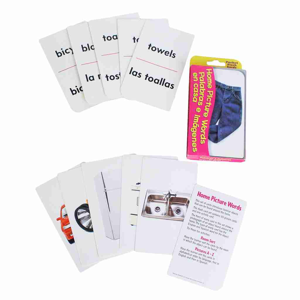 FLASH CARDS PALABRAS E IMAGENES CASA