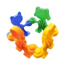 FLEXIFIGURAS ANIMALES ENSAMBLABLES 55 PCS