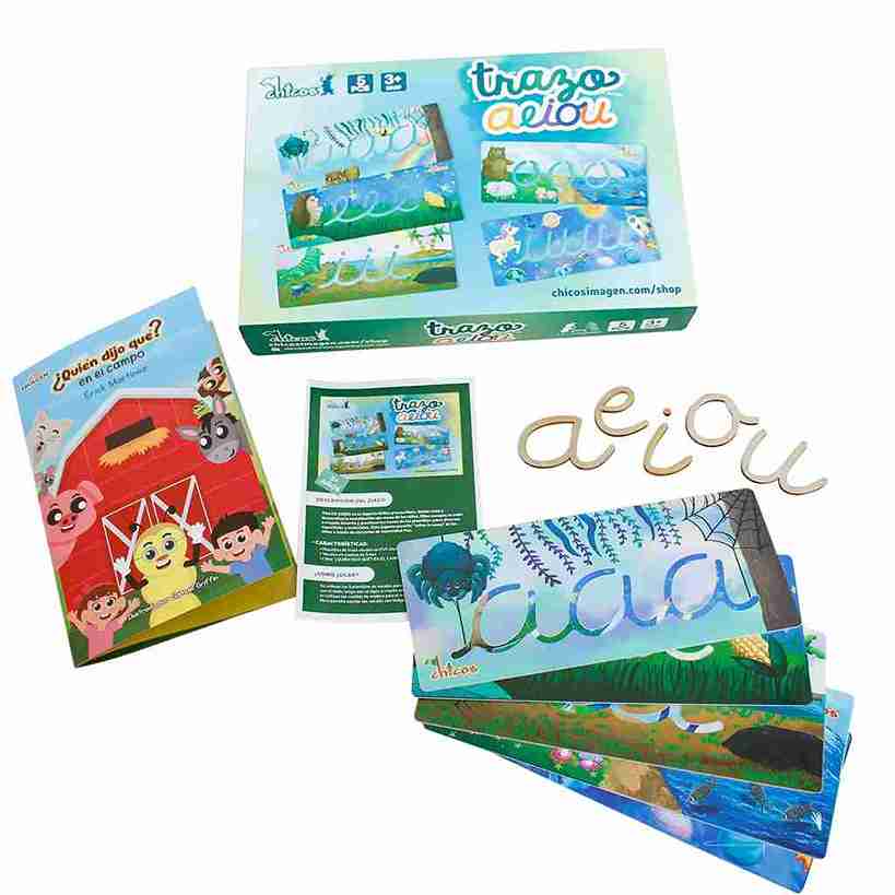 JUEGO DE TRAZOS AEIOU