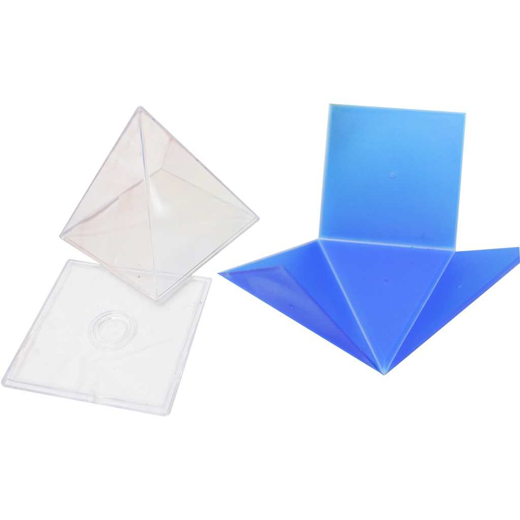 KIT GEOMETRICO 8 PCS. PLASTICO