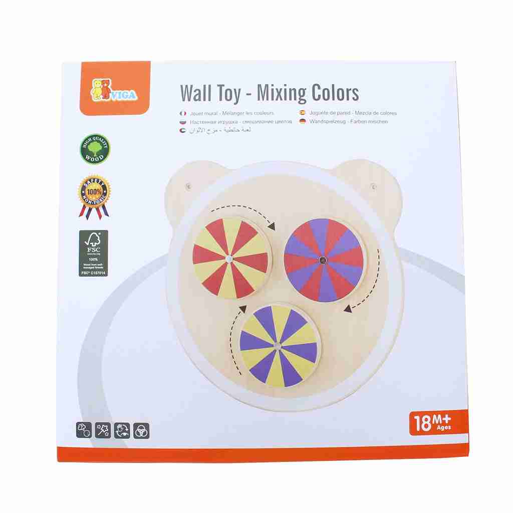 MEZCLA DE COLORES JUEGO DE PARED
