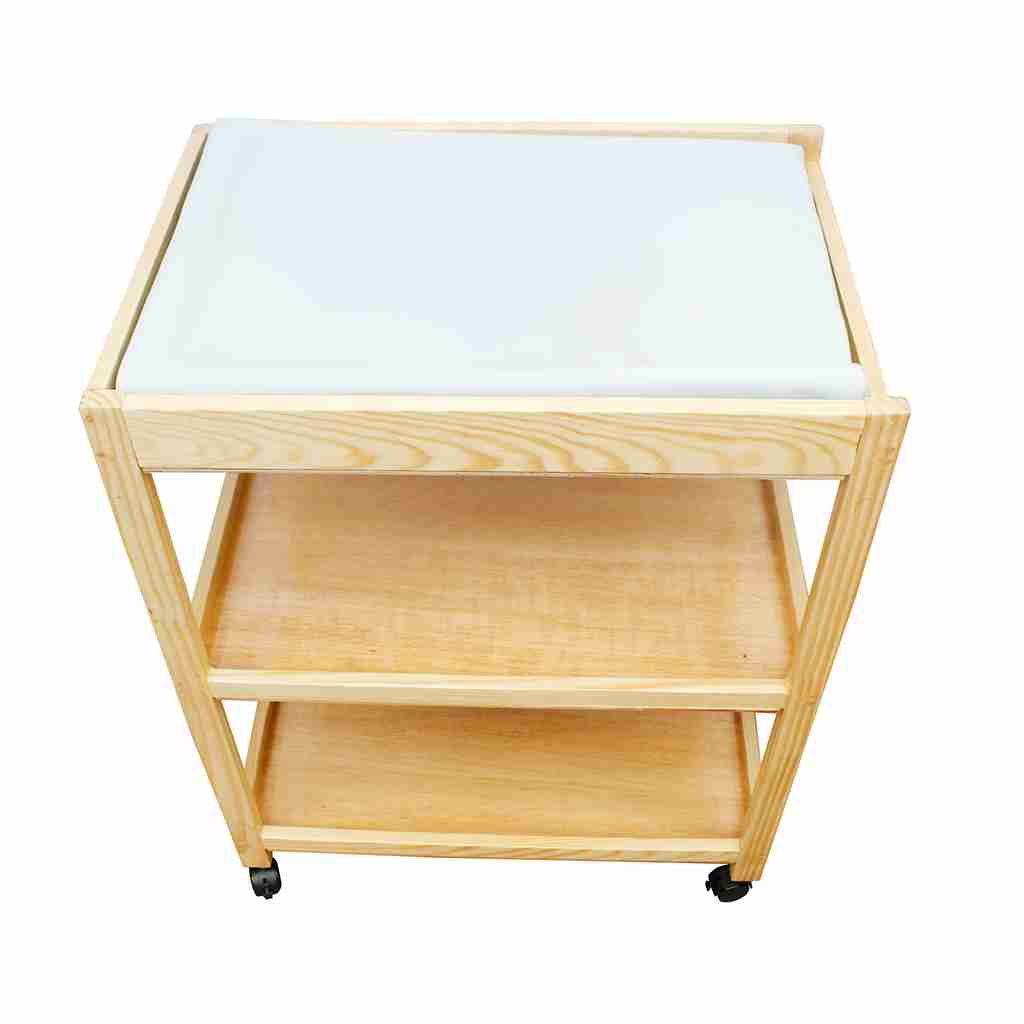 MUEBLE MADERA CAMBIADOR BEBE