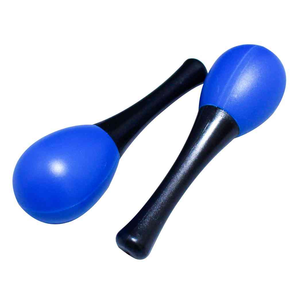 PAR DE MARACAS PLASTICAS