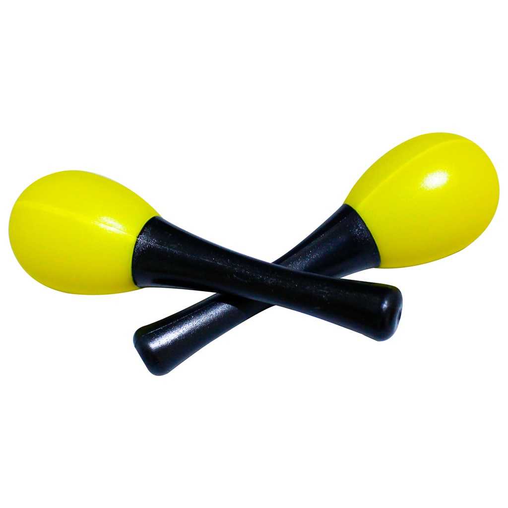 PAR DE MARACAS PLASTICAS