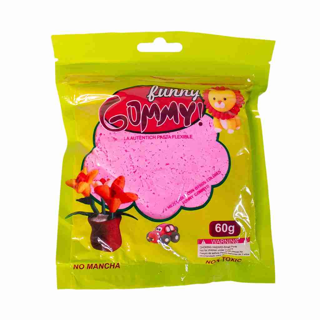 PASTA DE FOAMMY VARIOS COLORES 60 GR.