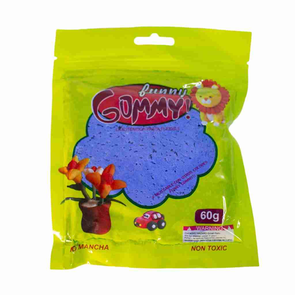 PASTA DE FOAMMY VARIOS COLORES 60 GR.