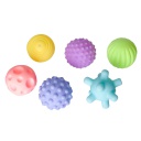 PELOTAS MULTITEXTURA 6 PCS