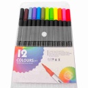 ROTULADORES DOBLE PUNTA 12 COLORES