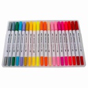 ROTULADORES DOBLE PUNTA 120 COLORES