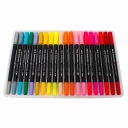 ROTULADORES DOBLE PUNTA 60 COLORES