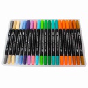 ROTULADORES DOBLE PUNTA 60 COLORES