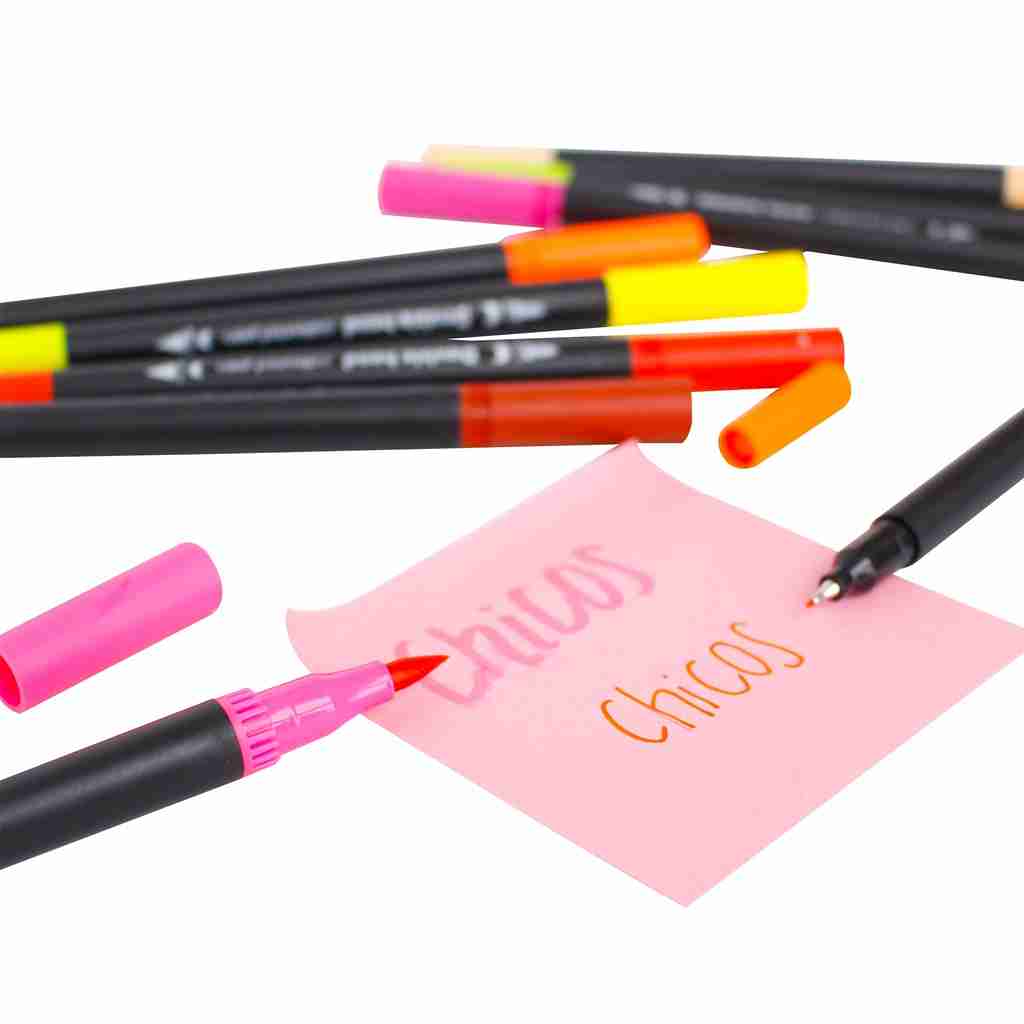ROTULADORES DOBLE PUNTE 24 COLORES