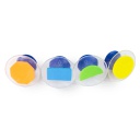 SELLOS FIGURAS SOLIDAS 4PCS