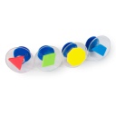 SELLOS FIGURAS SOLIDAS 4PCS