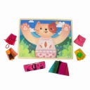 TABLERO VESTIR MONTESSORI GATO