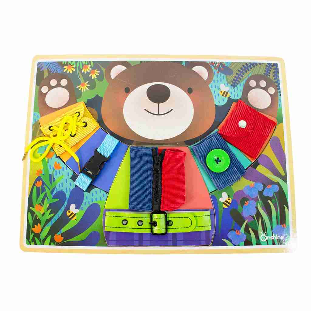 TABLERO VESTIR MONTESSORI OSO