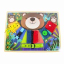 TABLERO VESTIR MONTESSORI OSO