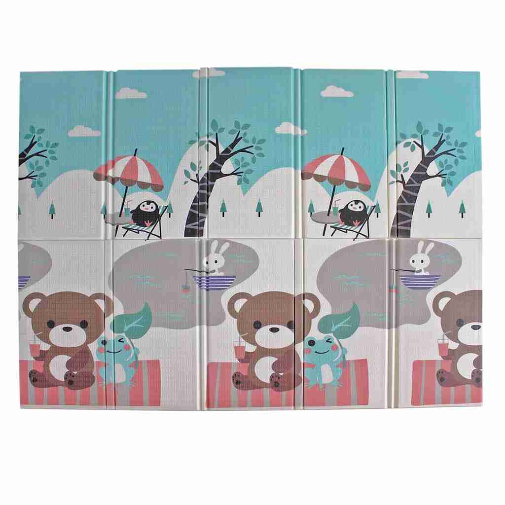 TAPETE PLEGABLE PARA BEBE 176x197x1.5 cm