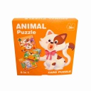 TARJETAS ROMPECABEZAS 3-6 PCS