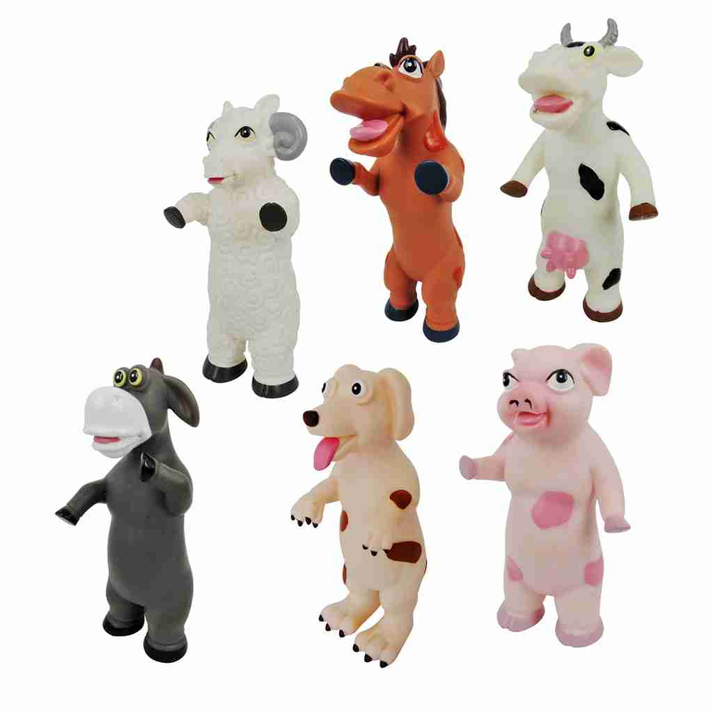 ANIMALES GRANJA CARICATURAS 6 MODELOS
