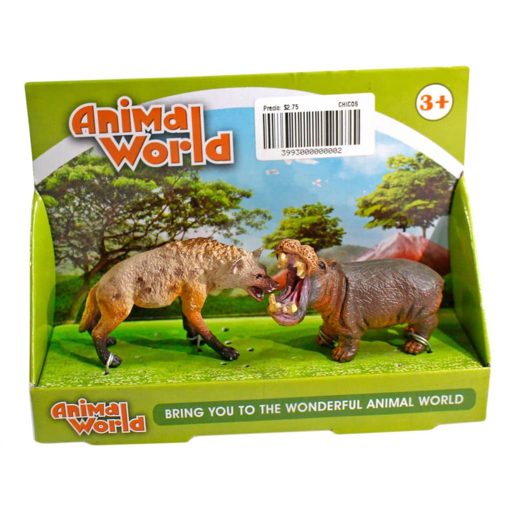 ANIMALES SALVAJES 2 MOTIVOS BLISTER