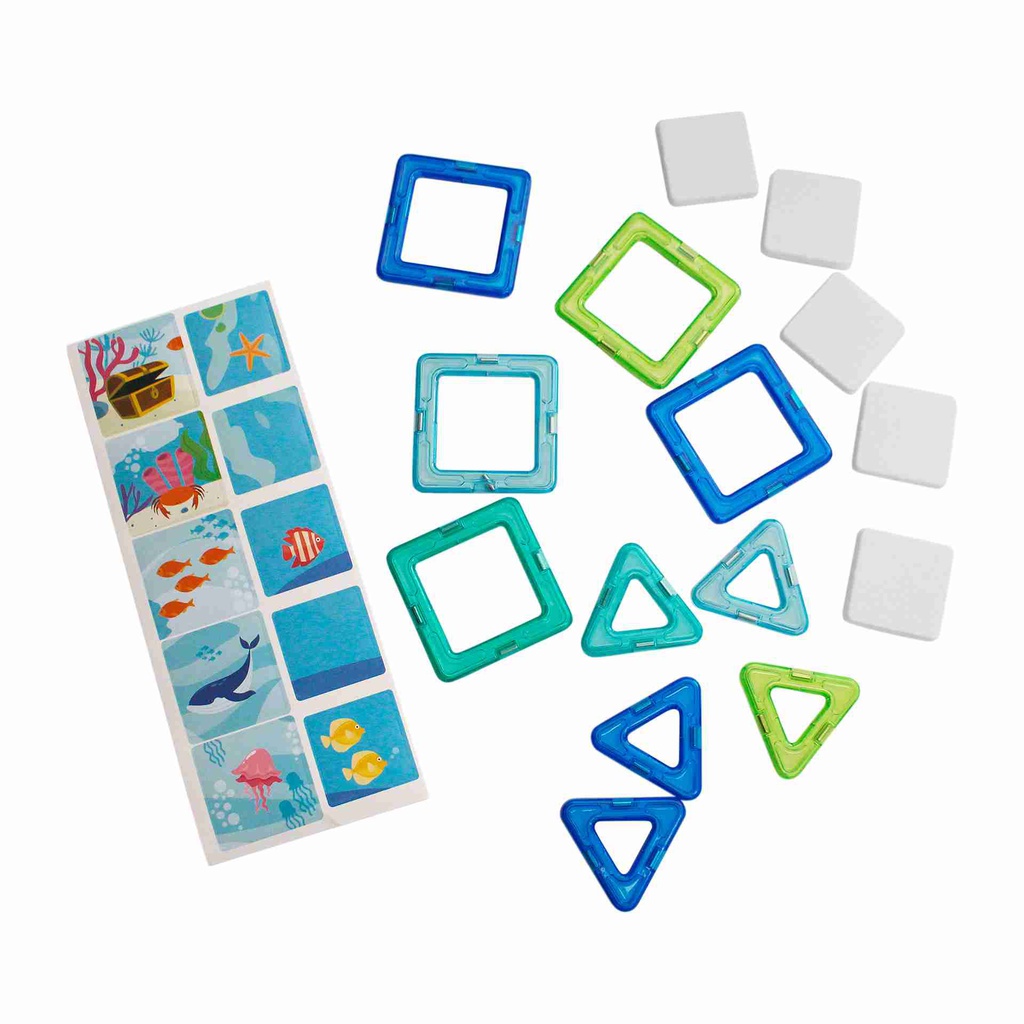 BLOQUES MAGNETICOS 15 PCS.
