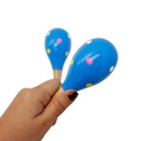 MARACAS MADERA PAR 15 CM