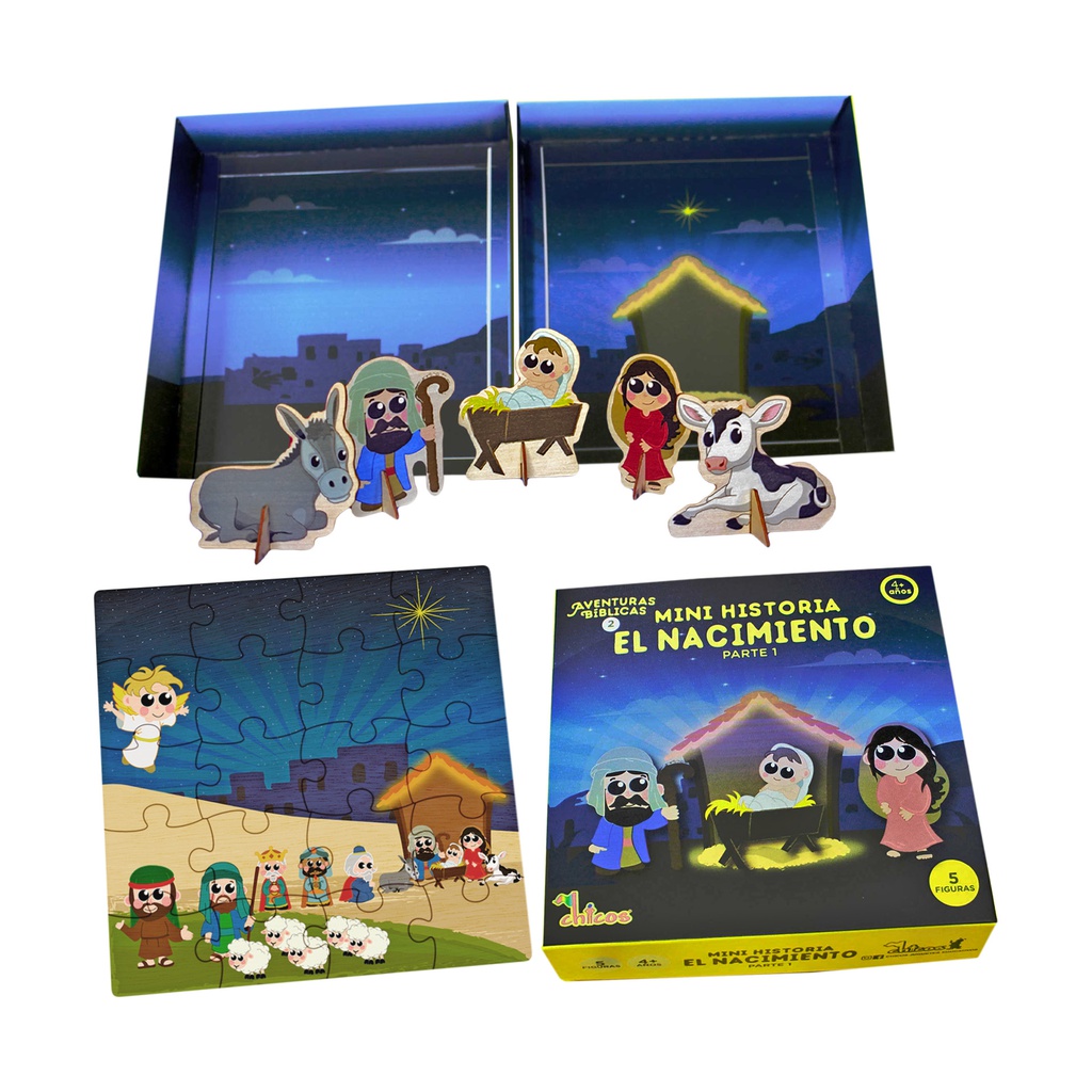 EL NACIMIENTO PARTE 1 MINI HISTORIAS BIBLICAS