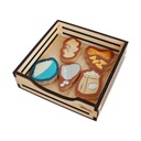 SET REPLICA ALIMENTOS MADERA