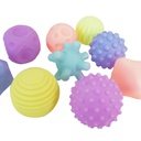PELOTAS MULTITEXTURA 9 PCS BOLSA