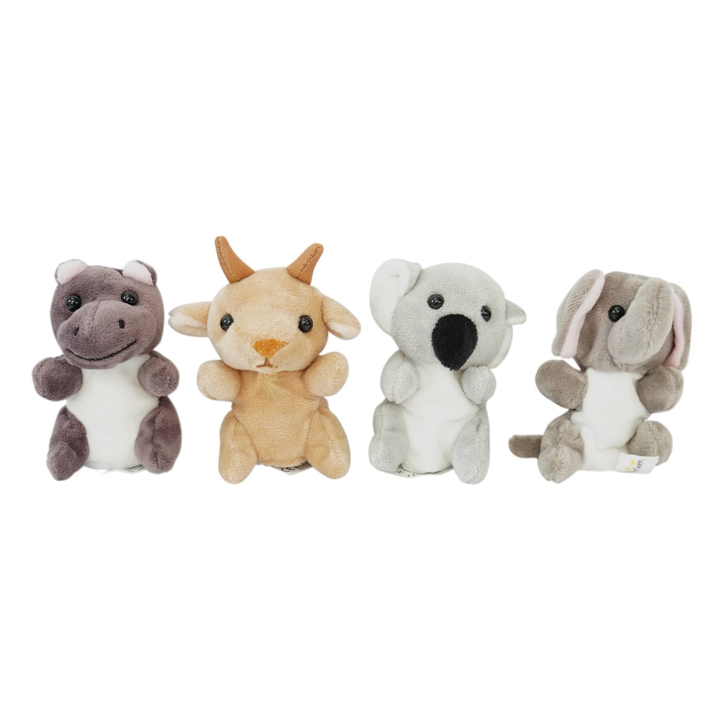 TITERES DE DEDO ANIMALES SELVA 10 MOTIVOS