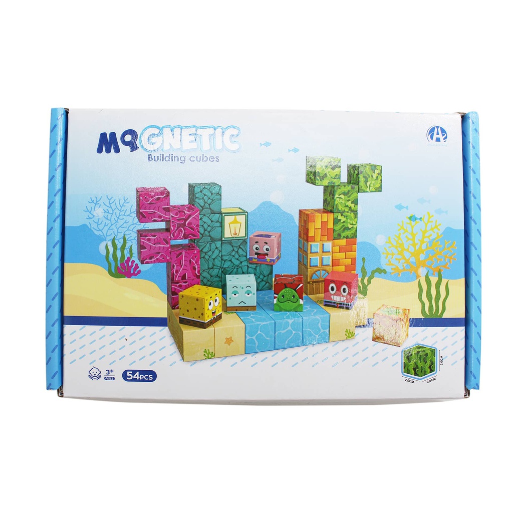 CUBOS MAGNETICOS BOB ESPONJA
