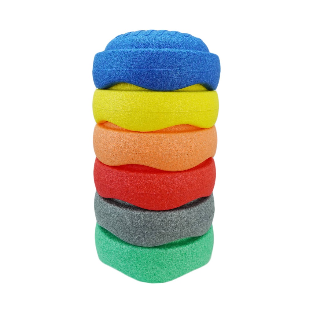 SET DE 6 ROCAS PARA EQUILIBRIO 26CM