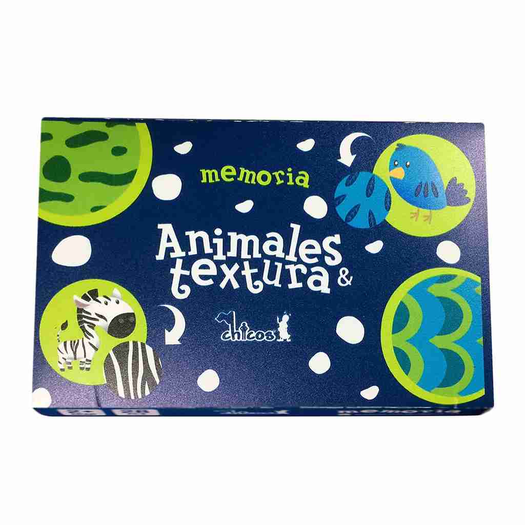 MEMORIA ANIMALES Y TEXTURAS 28 PCS