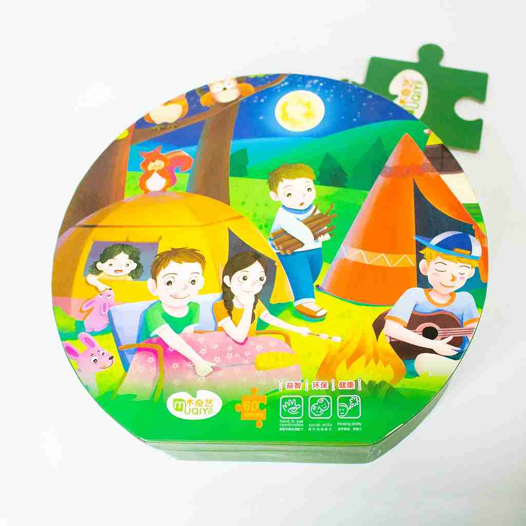 ROMPECABEZAS CAMPAMENTO 60 PCS.
