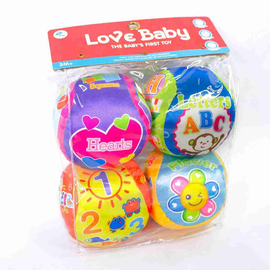 SET PELOTA BLANDITA 4 PCS.