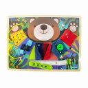 TABLERO VESTIR MONTESSORI OSO
