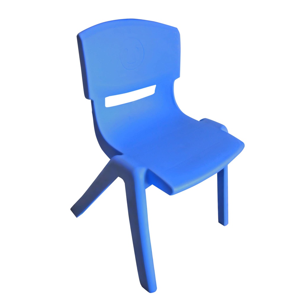 SILLA PEQUEÑA AZUL 55X32X30